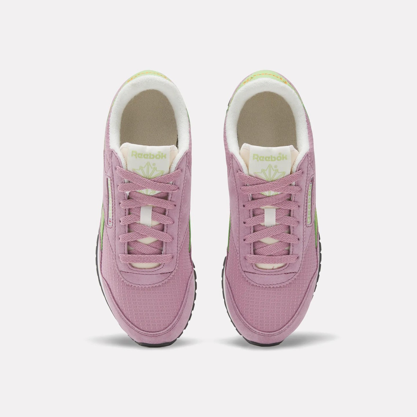 Женские кроссовки Reebok Classic AZ Shoes Size 6 Berry Chill/Shag Green/Washed Black, цвет: Зелёный — фото 2