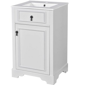 Dexmalle 20-Inch Bathroom Vanity with Adjustable Shelf - 1 of 4
