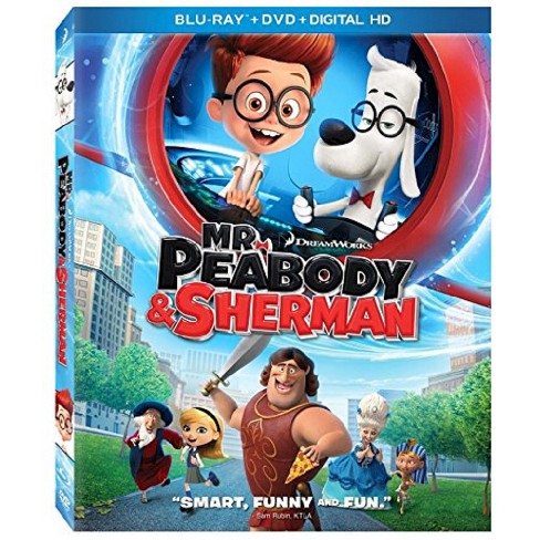 Mr Peabody Sherman 2 Discs Includes Digital Copy Ultraviolet Blu Ray Dvd Target