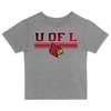 NCAA Louisville Cardinals Toddler Boys' 2pk T-Shirt - 2 of 3