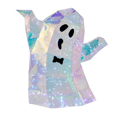 Seasonal LLC Prismatic Iridescent Spooky Ghost II 16", LED lights