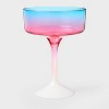 Pride 4pc 13 fl oz Spill the Tea Rainbow Plastic Coupe Drinkware Set - 2 of 4