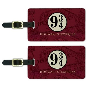 Harry Potter Hogwarts Express Tickets Luggage ID Tags Set of 2 - 1 of 4