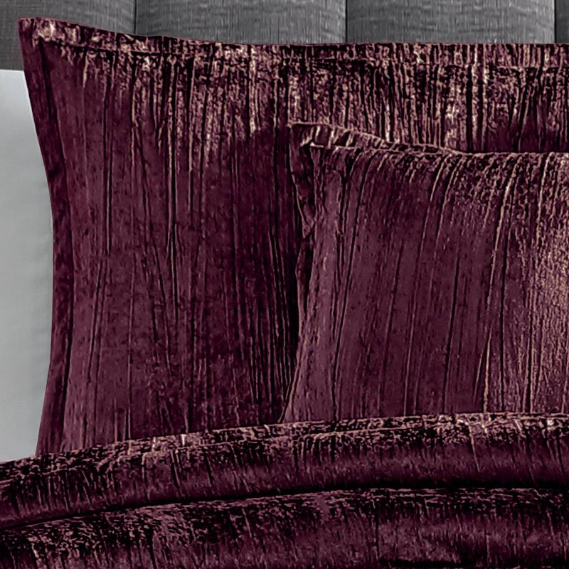 Turin Crinkle Velvet Comforter Set - Riverbrook Home, 4 of 15