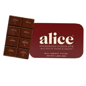 Alice Mushrooms Happy Ending Dietary Herbal Supplement Chewable Tablets - 8ct - 1 of 4