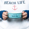Pavilion Gift Company - Beach Life - 13.5 oz Double-Handled Soup Bowl with Lid - Drinkware - 3 of 4