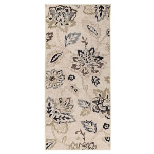 Modern Bohemian Farmhouse Floral Indoor Area Rug by Blue Nile Mills - 1 of 4