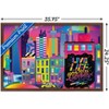 Trends International Jason Naylor - Live Life Colorfully Framed Wall Poster Prints - 3 of 4