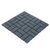 Patio Interlocking Deck Tiles, 44 Pack Plastic Floor Decking Tiles, 12"x12" All Weather Use Waterproof Outdoor Patio Interlocking Floor Tile - 4 of 4