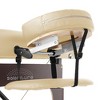 Saloniture Professional Portable Lightweight Bi-Fold Massage Table with Reiki Panels - 2 of 4