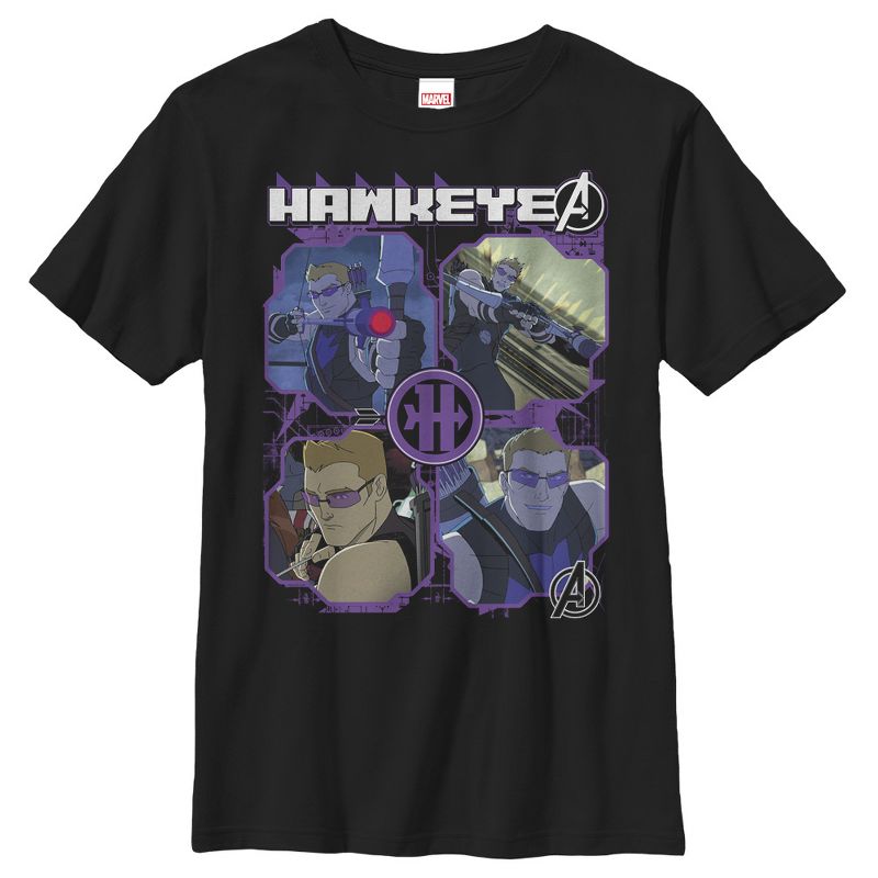 Boy's Marvel Hawkeye Avengers T-Shirt, 1 of 5
