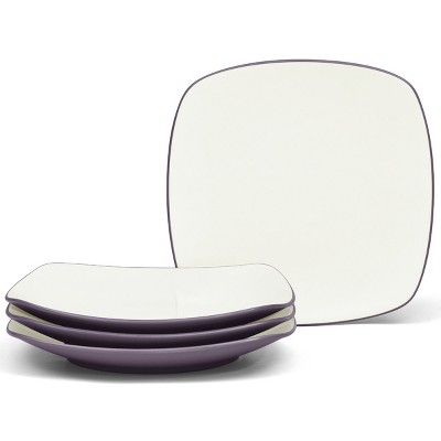 Noritake Colorwave Set of 4 Square Dinner Plates