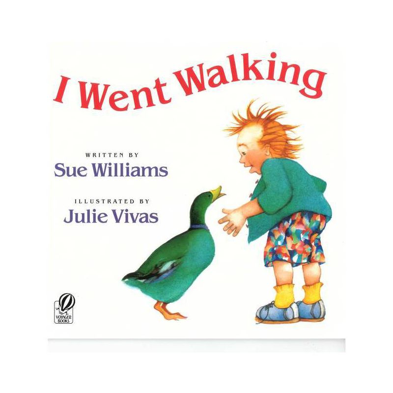 I Went Walking - (HMH Big Books) by  Sue Williams (Paperback), 1 of 2