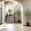 Artificial Tree Plant Eucalyptus Tree 6FT Tall, Modern Large Fake Plant Decor in Pot for Home Office Ideal Housewares Gift Decoration, Eucalyptus Tree - 4 of 4