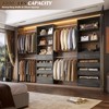Aheaplus 4-9Ft Closet Storage with 4 Wooden Drawers and 4 Rods - 4 of 4