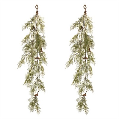 Pine and Pinecone Garland (Set of 2)