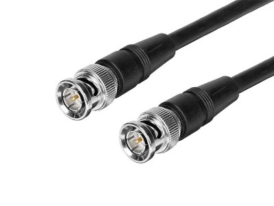  Monoprice Audio/Video Coaxial Cable - 6 Feet - Black  RCA  Male/Male RG-59U 75ohm (for S/PDIF Digital Coax Subwoofer & Composite  Video) : Electronics