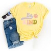 Simply Sage Market S.W.Smiley Be Kind Smiley Face Short Sleeve Tee - 3 of 4
