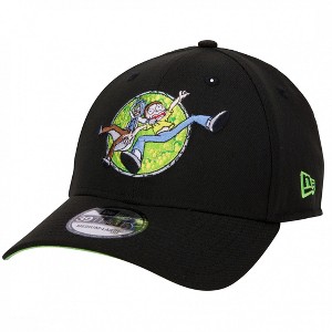 Adult Rick and Morty Escape Through The Portal New Era 39Thirty Fitted Hat - 1 of 4