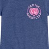 Girls' - Barbie - Campus Club Fitted Short Sleeve Graphic T-Shirt - 2 of 4