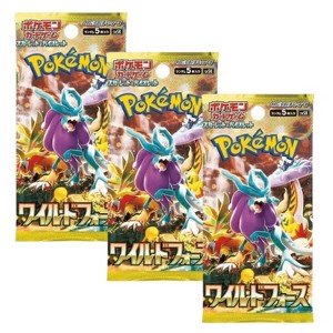 Pokemon TCG SV5K Scarlet & Violet Wild Force Booster Pack | 3-Pack (Japanese Version) - 1 of 2