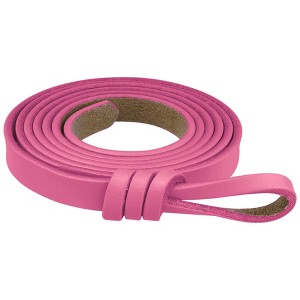 Elerevyo Women's Faux Leather Skinny Belt for Dress Adjustable Knotted Thin Waist Belts - 1 of 4