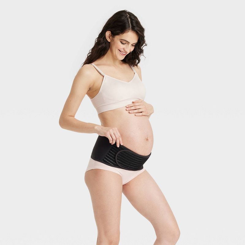 Maternity Support Belt - Isabel Maternity by Ingrid & Isabel™ Black, 3 of 5