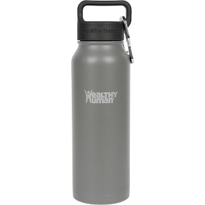 Healthy Human Stainless Steel Water Bottle |(Slate Gray, 21 oz/ 621 ML) - 1 of 4