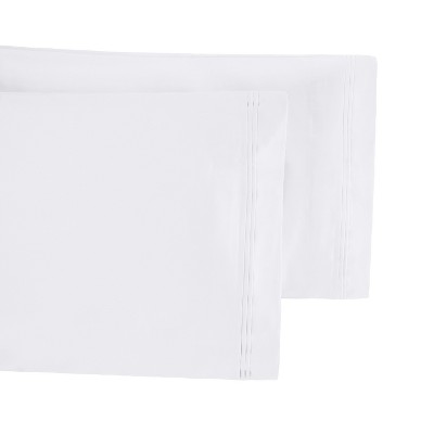 650-Thread Count Cotton 2-Piece Pillowcase Set by Blue Nile Mills