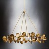 Urban Ambiance Luxury Eclectic Indoor Chandelier,  30''H x 38"W x 38''D,  Gold Ombre Finish, UHP4993 - 4 of 4