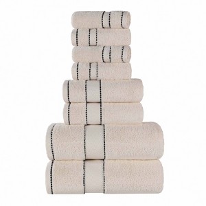 Cotton Heavyweight Ultra-Plush Luxury Towel Set by Blue Nile Mills - 1 of 4