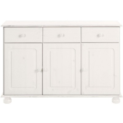 RealRooms Chester Sideboard with 3 Drawers and 2 Cabinets