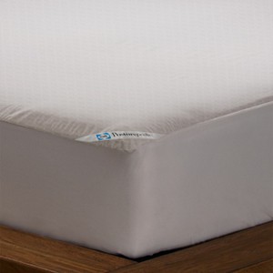 Allergy Protection Zippered Mattress Protector White (King) - Sealy Posturepedic