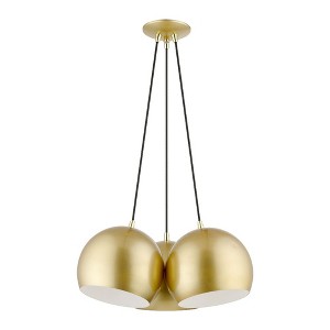 Livex Lighting Piedmont 3 - Light Pendant in  Soft Gold - 1 of 1