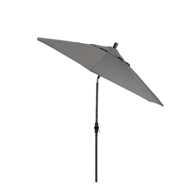 9' Aluminum Collar Tilt Crank Sunbrella Patio Umbrella - California Umbrella, 3 of 10