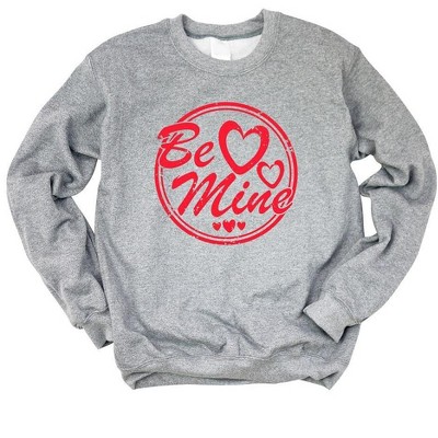 Simply Sage Market Women's Graphic Sweatshirt Be Mine Circle