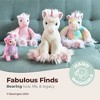 Bearington Glimmers The Plush Unicorn, 10.5 Inch Pink Stuffed Animal - 2 of 4