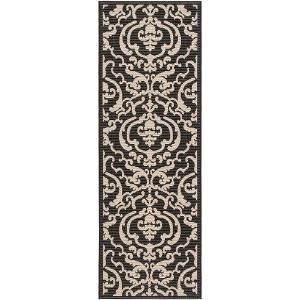 Courtyard CY2663 Power Loomed Indoor/Outdoor Area Rug  - Safavieh - 1 of 3