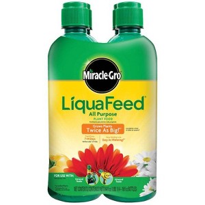 Miracle-Gro 4pk Liquafeed All Purpose Plant Food Refills - 1 of 4