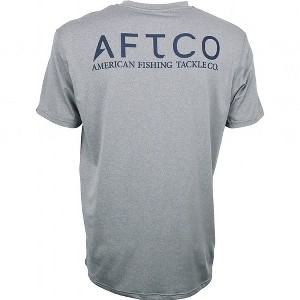 AFTCO Samurai 2 Short Sleeve Corsair Heather, XLarge - 1 of 4