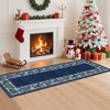 COZONY Washable Plaid Christmas Area Rug for Entryway Kitchen Laundry Room - 4 of 4
