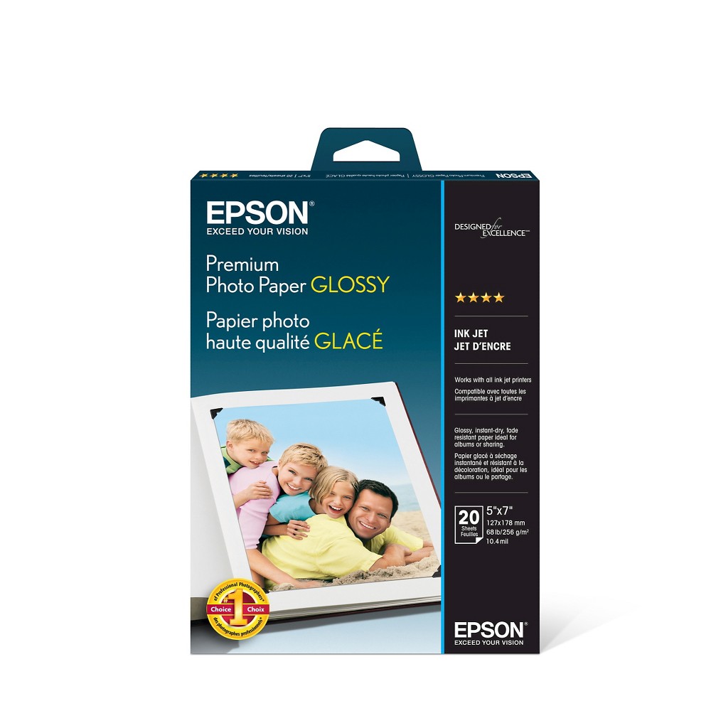 UPC 010343835122 product image for Epson 20-ct Premium Photo Paper 5