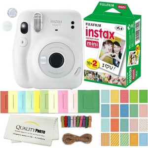 FUJIFILM INSTAX Mini 11 Instant Film Camera Plus Instax Film Accessories Stickers Hanging Frames Microfiber Cloth - 1 of 4