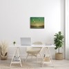 Stupell Industries Girl Following Bird Yellow Dress Vivid Green Landscape Canvas Wall Art - 2 of 4