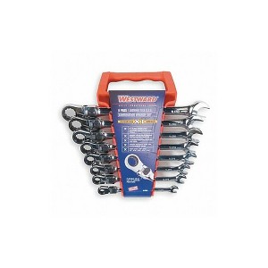 Westward  Combo Wrench St,Steel,Chrome,Flexible 1LCD6 - 1 of 1
