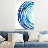 Blue Vortex I by Grace Popp Unframed Wall Canvas - iCanvas - 2 of 3