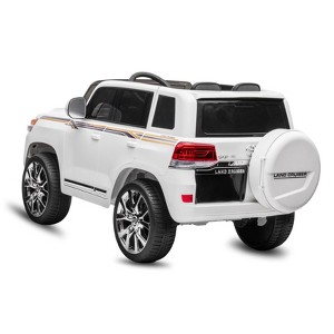 2 Seater Ride On Car for Kids, 12V Cruiser Car, Battery Powered Electric Car w/Remote Control,  LED Lights, Music Player, Gift for Boys Girls 3-8 - 1 of 4
