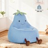 FONTOI 31" Eggplant-Shaped Mini Sofa Chair, Cute Cartoon Sofa with Washable Cover for Living Room, Playroom, Kid Gift Soft, 30.3"*31.1"*27.5" - 4 of 4