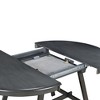 NicBex Dining Table Kitchen Table Farmhouse Extendable Round Dining Table for 4 for Kitchen and Dining Room - 2 of 4