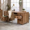 Cannery Bridge 6 Drawer Executive Desk Sindoori Mango - Sauder ...